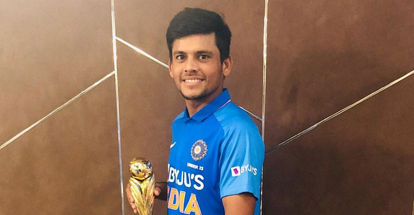 Priyam Garg will lead India in the next edition of the Under-19 World Cup that will be held in South Africa in January-February 2020.