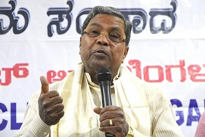 Siddaramaiah. 