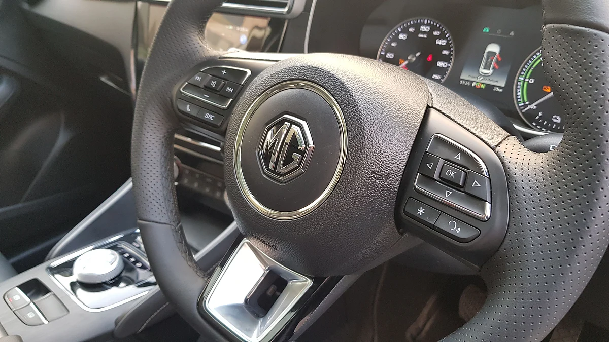 The MG ZS EV gets voice-activated commands and internet-connectivity just like the MG Hector.