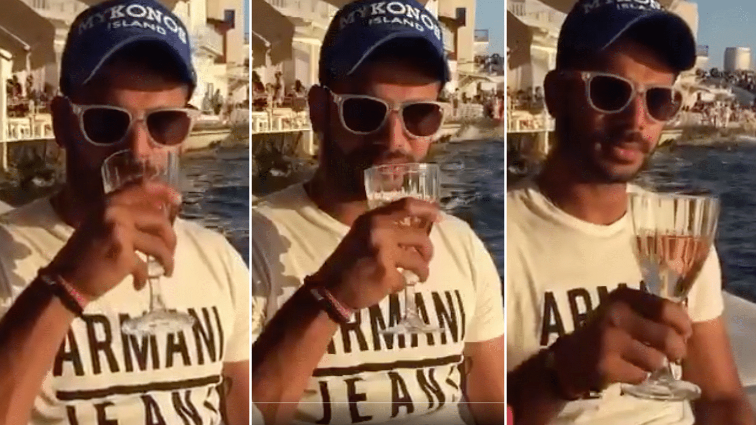 Manoj Tiwary posted a video ‘celebrating’ his IPL auction snub.