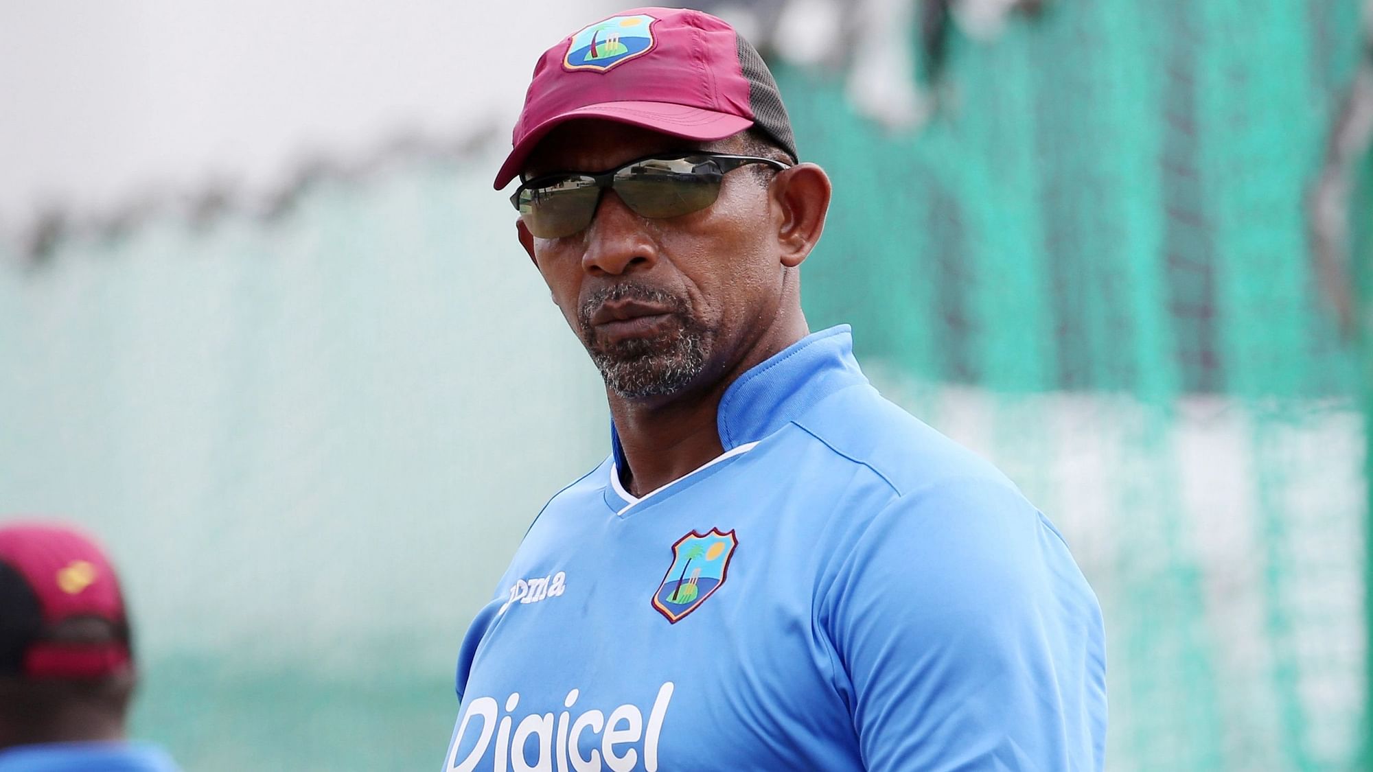 Former Afghanistan coach Phil Simmons (right) was appointed as West Indies coach in October 2019.&nbsp;