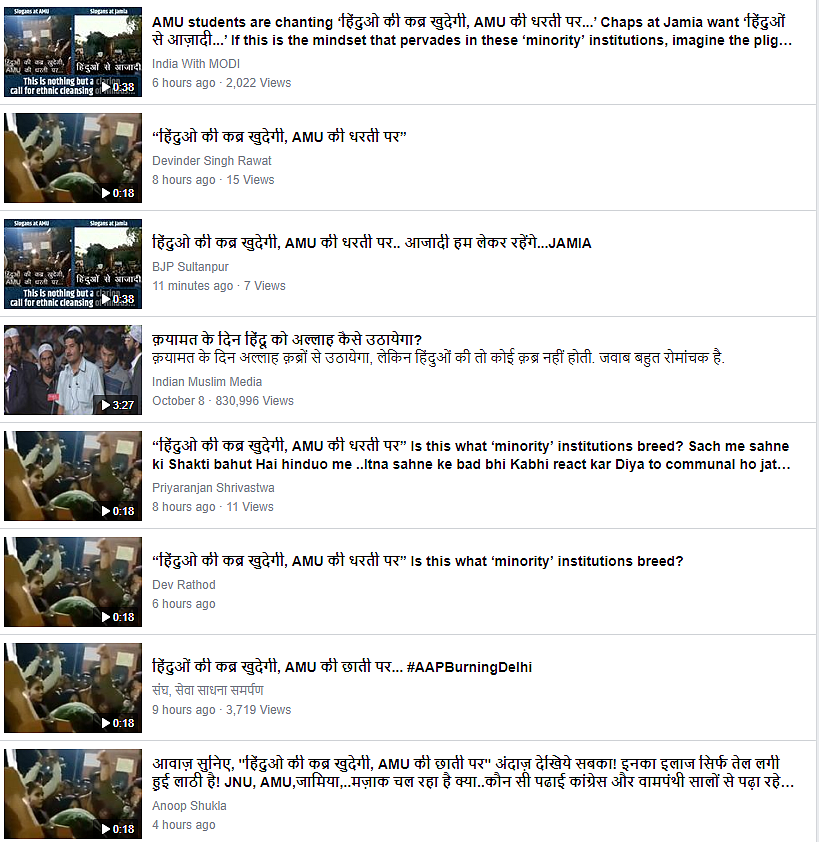 The video is viral on Facebook.