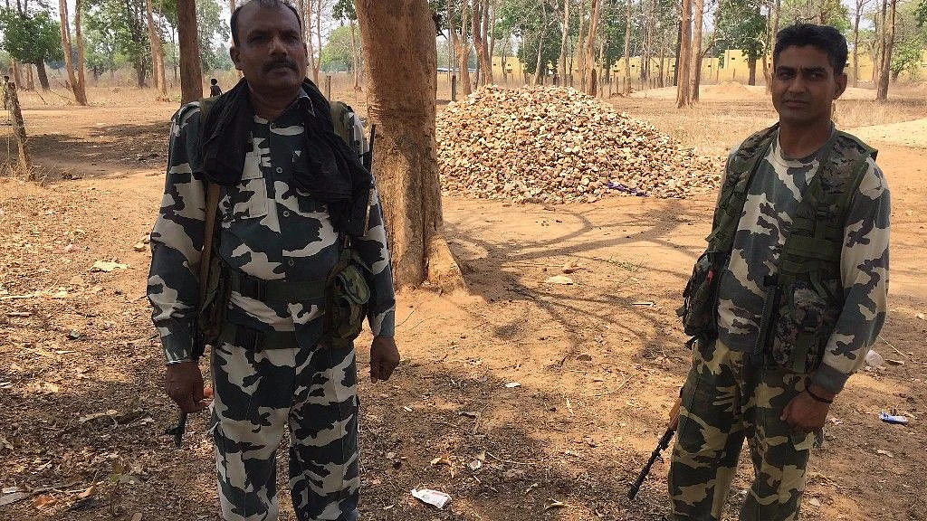 Archival image of CRPF personnel in Chhattisgarh used for representational purposes.