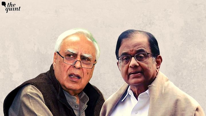 P Chidambaram and Kapil Sibal.