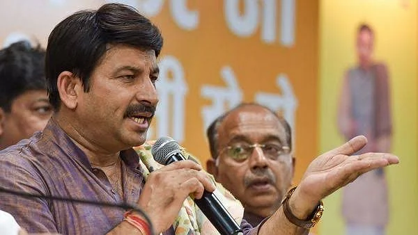 File image of Delhi BJP President Manoj Tiwari.
