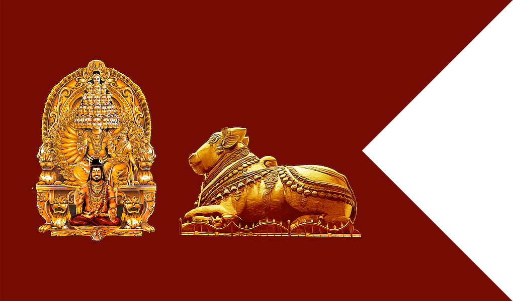 All Hindus are encouraged to print out the flag.