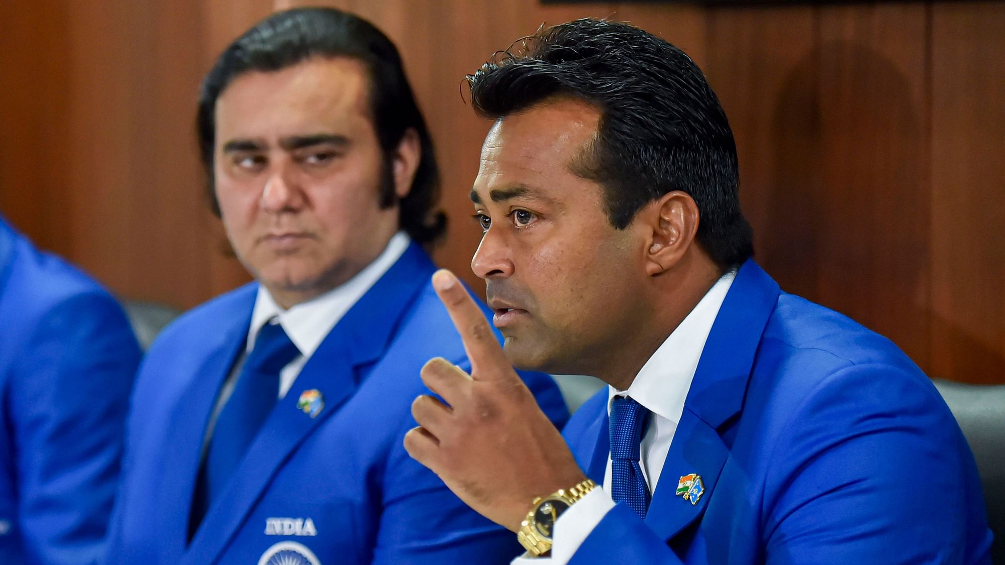 Veteran Indian tennis player Leander Paes hinted at a possible retirement.