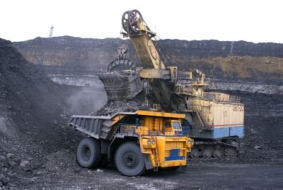 Coal mine.