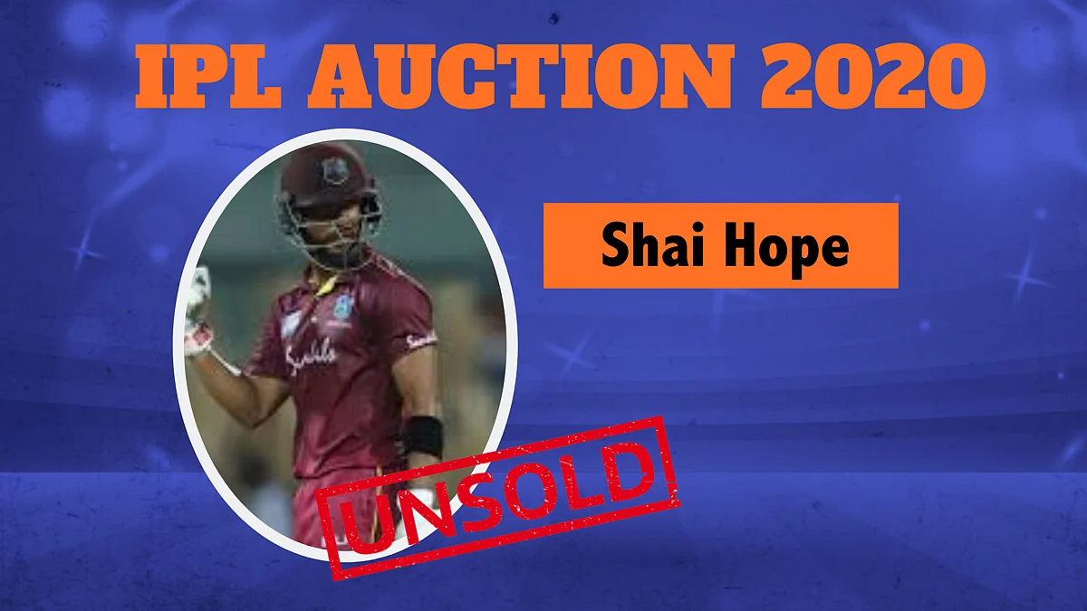 IPL Auction 2020: Big Players Who Have Gone Unsold