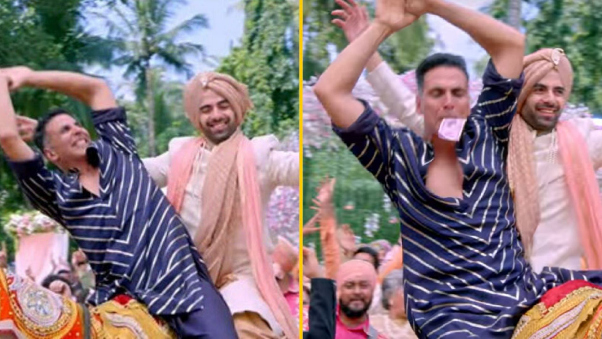 Akshay Kumar’s <i>naagin </i>dance from a <i>Good Newwz </i>song went viral.