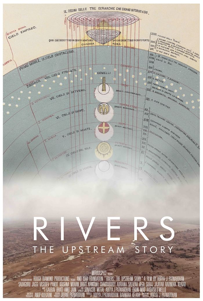 A poster of <i>Rivers the Upstream Story. </i>