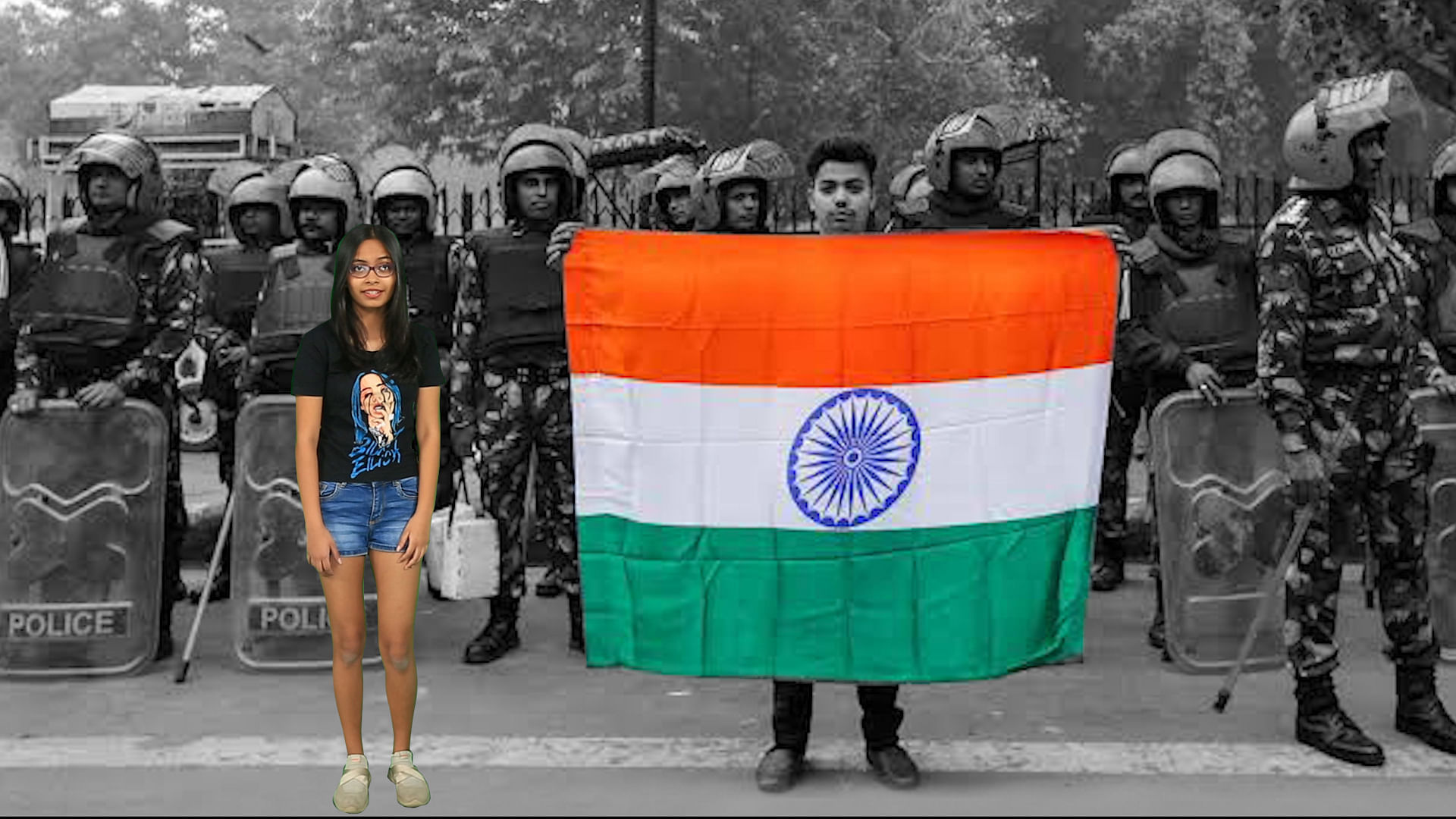 This song by 15-yr-old Aarsha talks about the India we live in today.&nbsp;