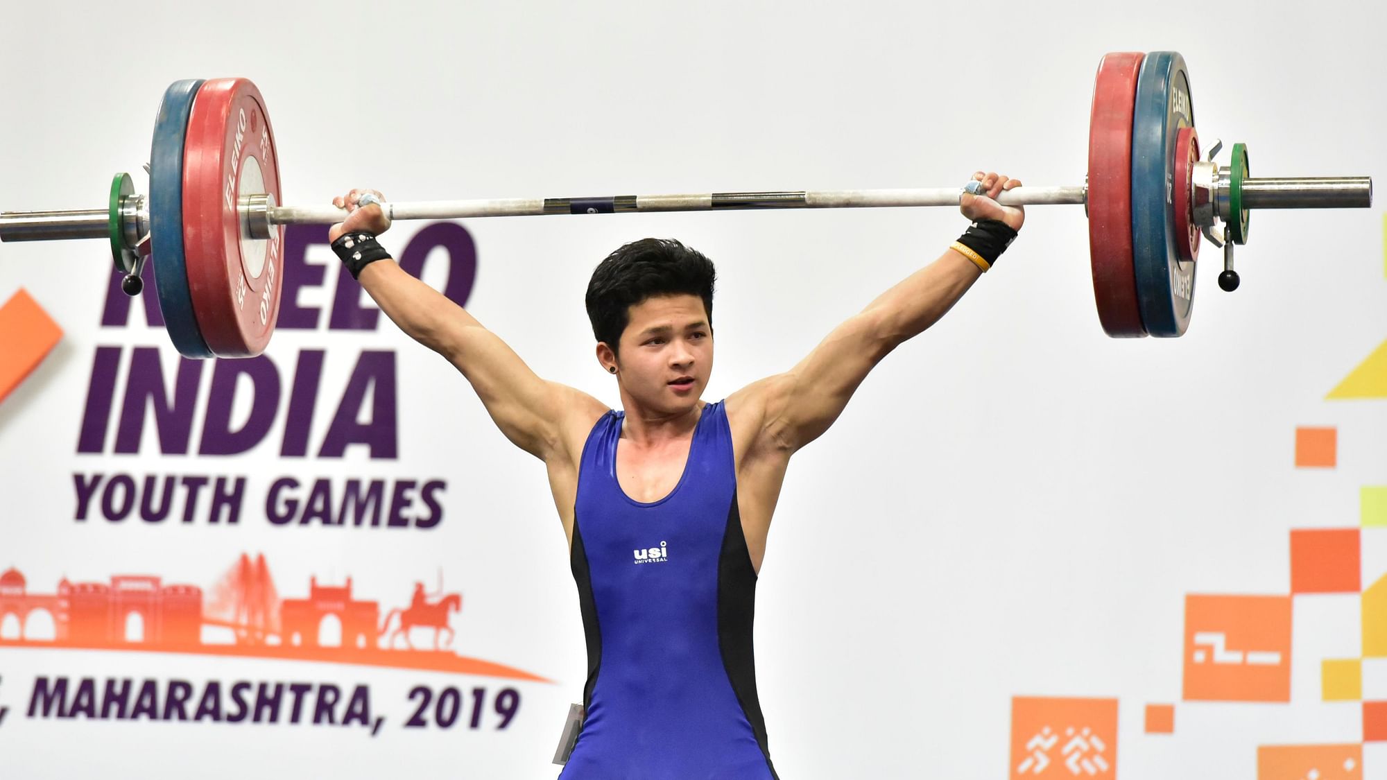 Jeremy Lalrinnunga went on a record-breaking spree on the way to a silver in the men’s 67kg category at the 6th Qatar International Cup.