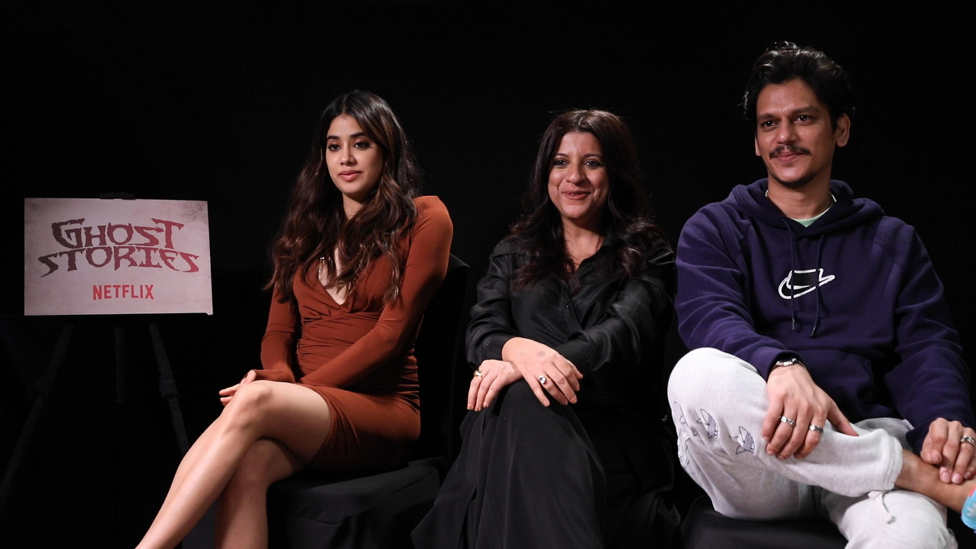 Zoya Akhtar, Janhvi Kapoor and Vijay Varma discuss their foray into horror.