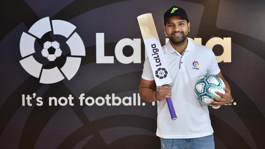 Rohit is the first non-footballer in the history of the league to have become a brand ambassador.