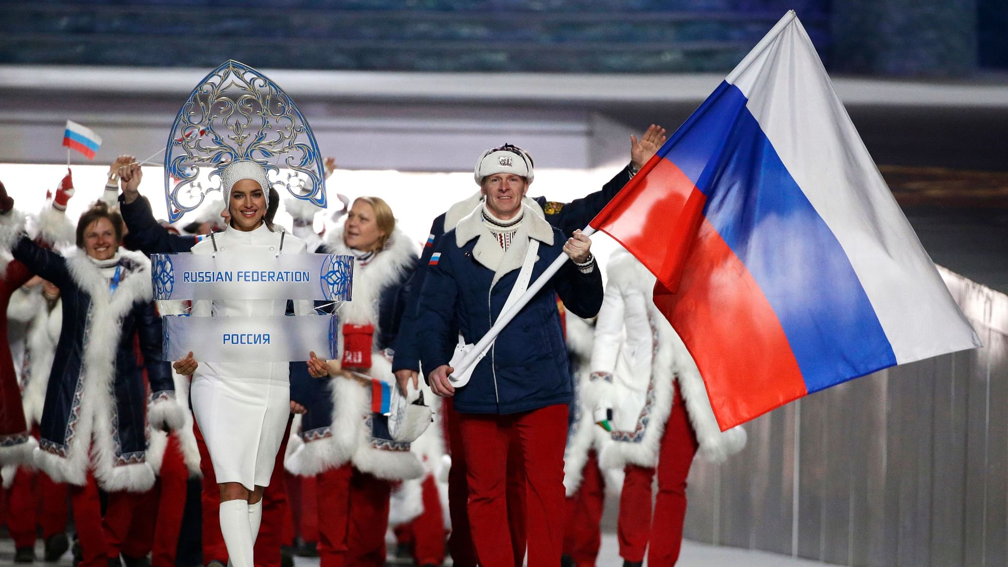 Russia’s anti-doping agency can appeal against the four-year ban.