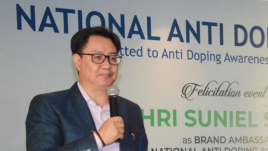 Rijiju was speaking at a function to announce actor Suniel Shetty as brand ambassador of the National Anti-Doping Agency (NADA).