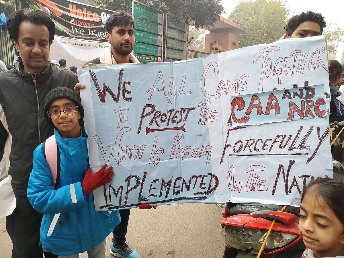For many, there is a discomfort with children being part of the protests.