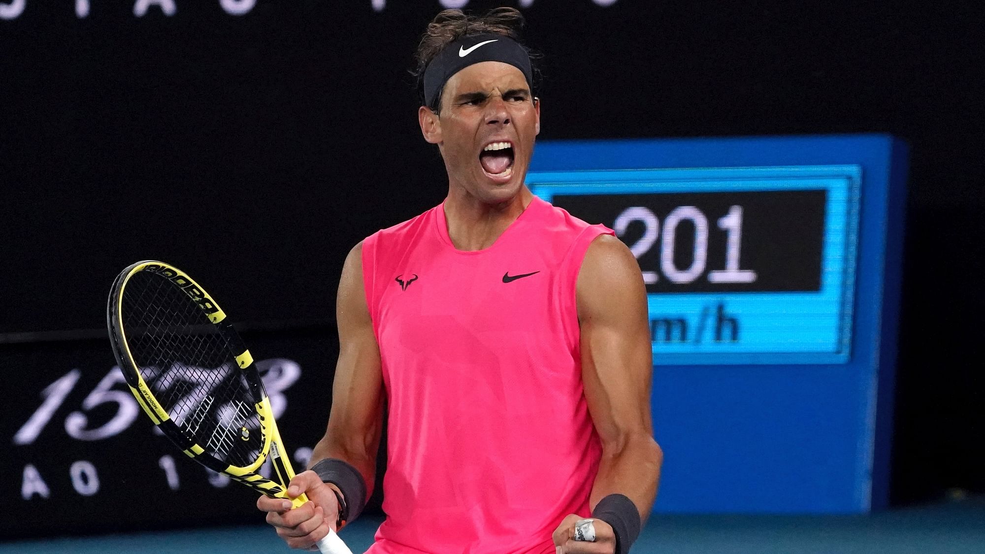 Rafael Nadal left the muttering and the preening, the underarm serving and the tweening, to his younger, flashier opponent, Nick Kyrgios.