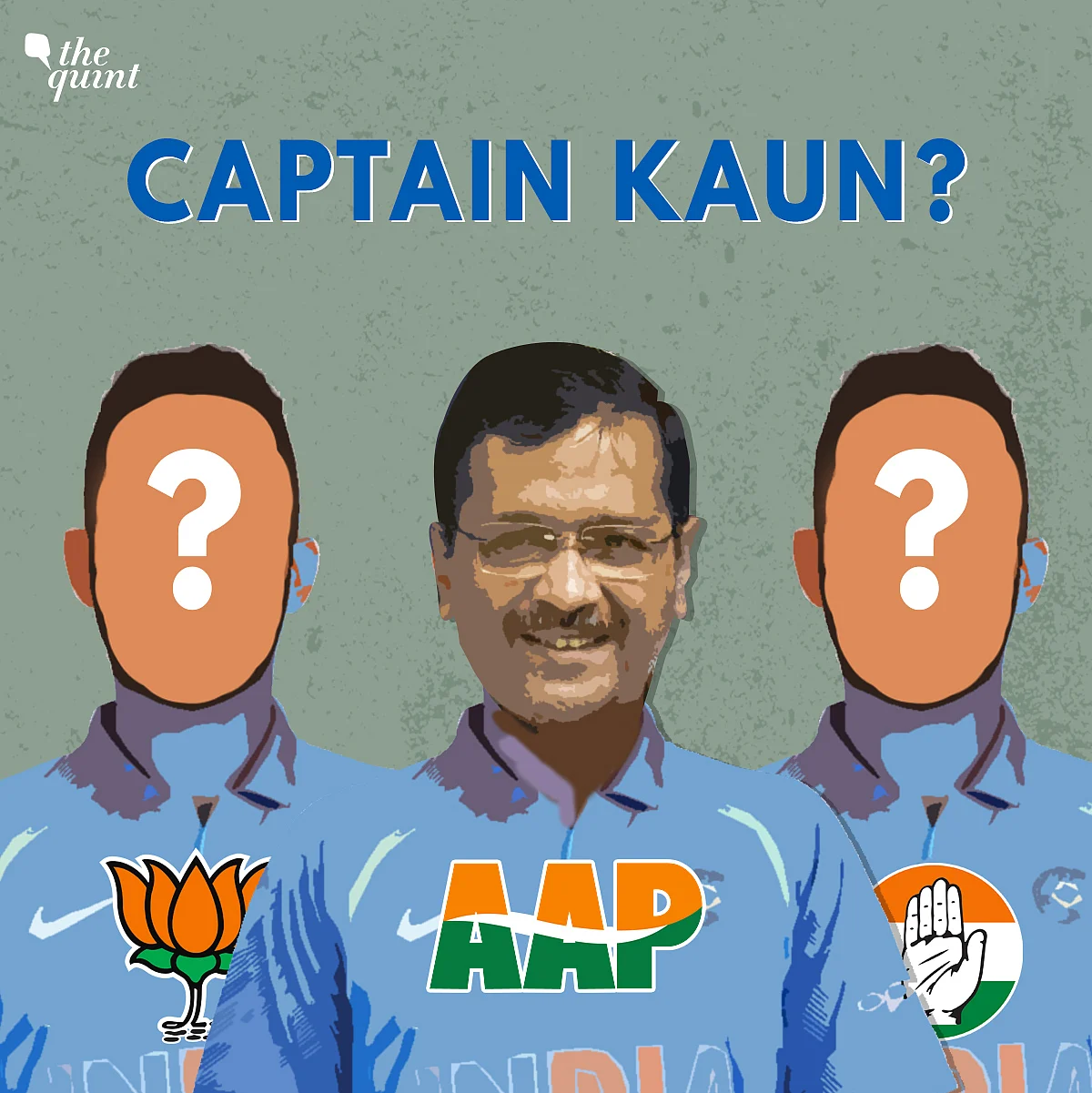 Only the AAP has a clear CM Face.