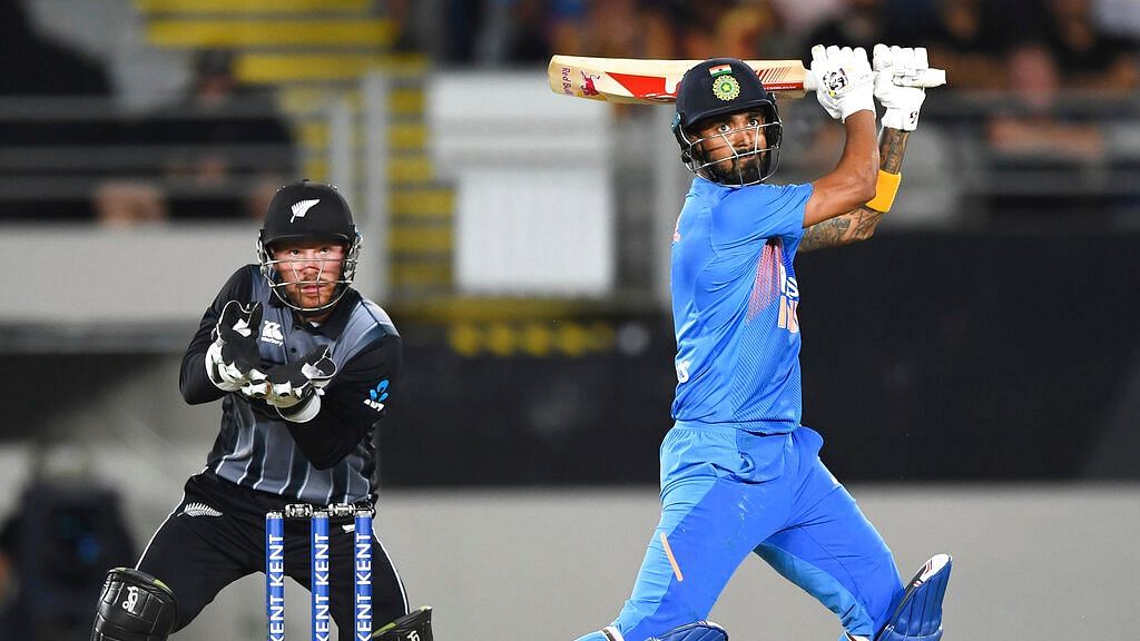 KL Rahul anchored the chase for India as they beat New Zealand by seven wickets in the 2nd T20I at Eden Park in Auckland on Sunday to take a 2-0 lead in the five match series.