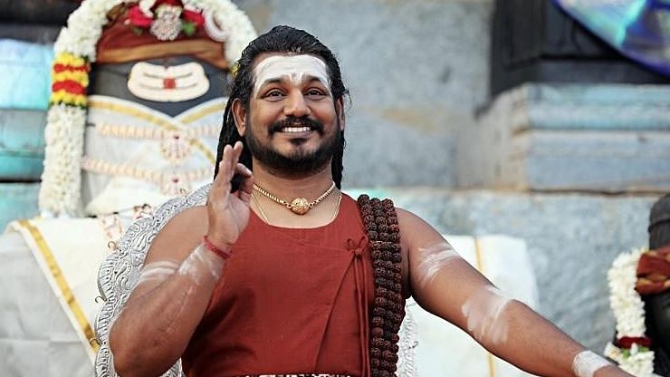 A non-bailable warrant has been issued against self-styled Godman Nithyananda by Ramanagar court. 