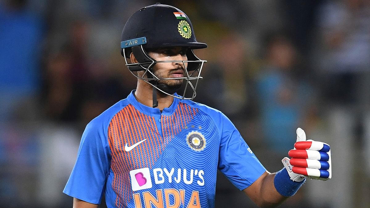 Shreyas Iyer recalls his younger days when a particular shot of his left Rahul Dravid unimpressed.
