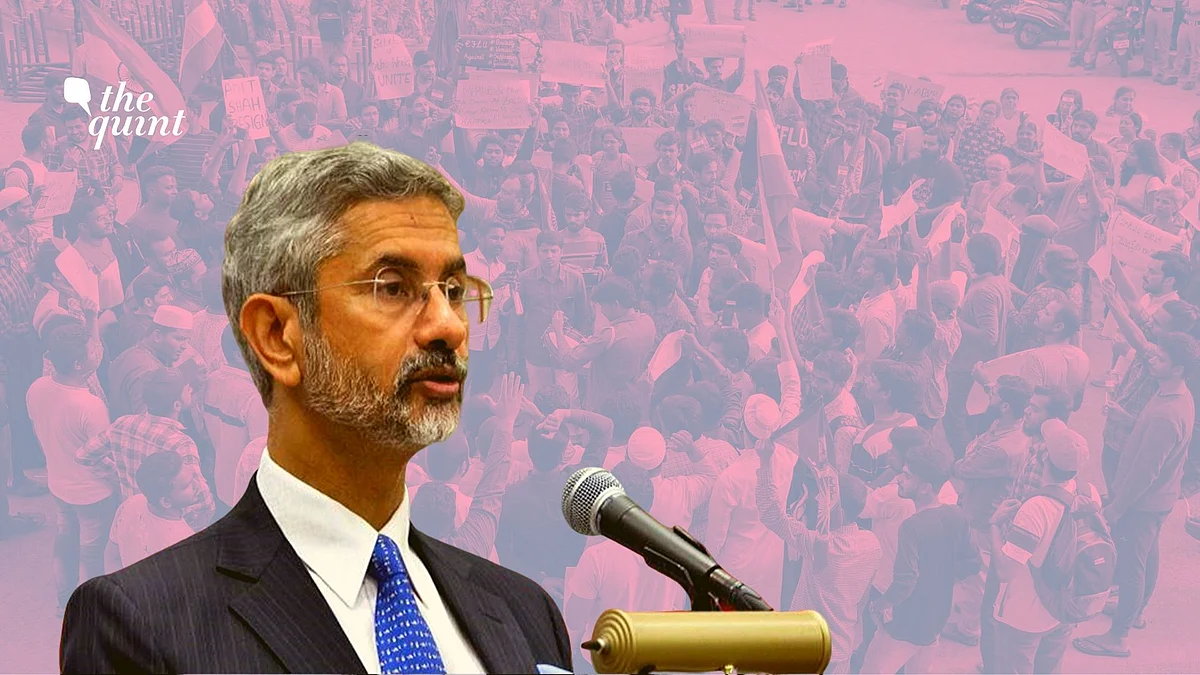 Jaishankar, an alumnus of JNU, made the comments at a book launch in Delhi.