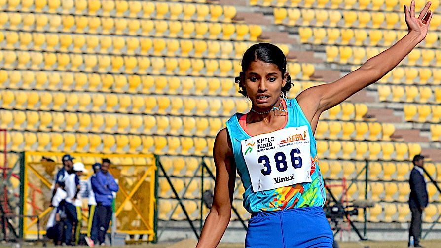 It was a typically busy but fulfilling day for Kerala’s Ancy Sojan, at the Khelo India Youth Games on Sunday, 12 January morning.