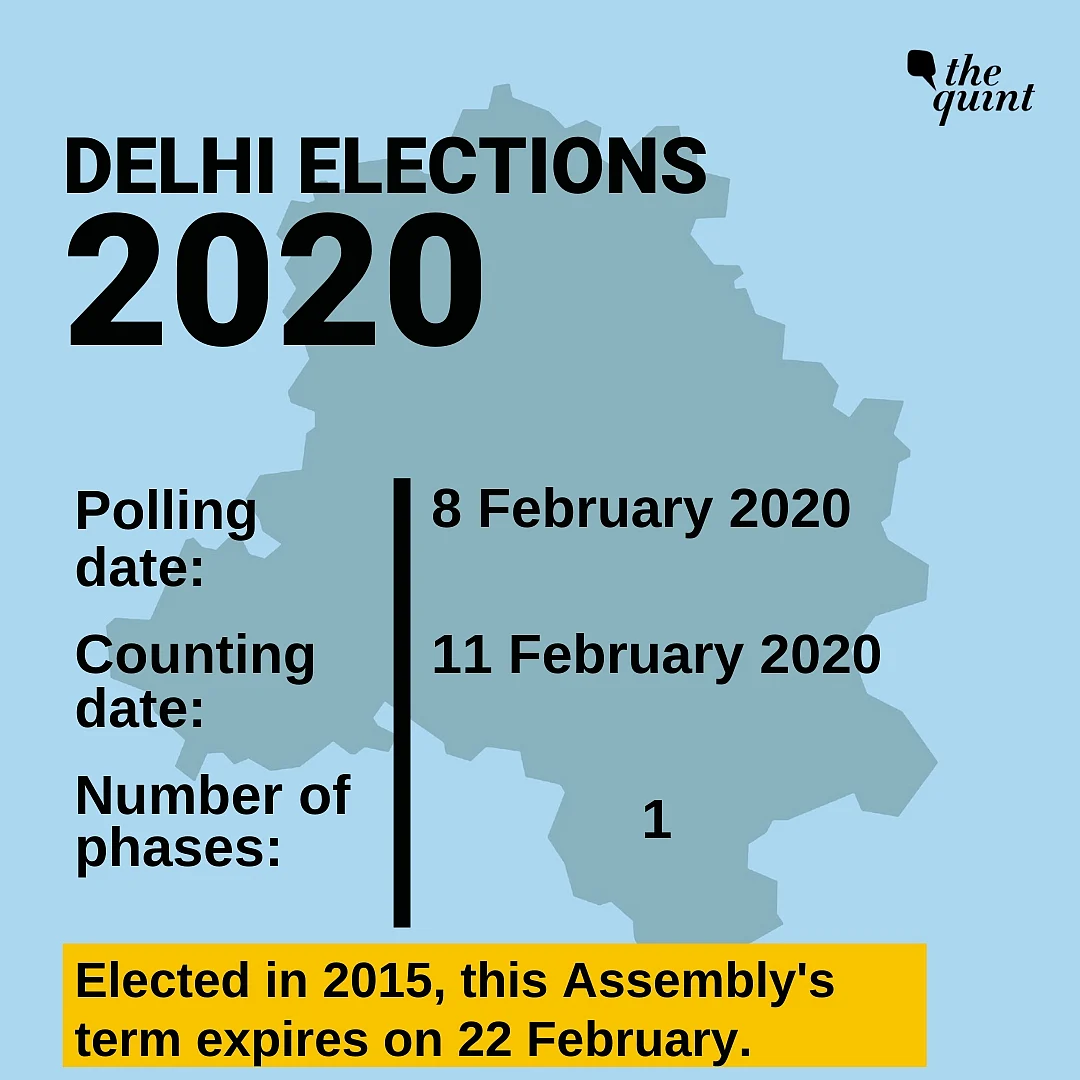 Delhi Elections on 8 Feb in Single Phase, Vote Counting on 11 Feb