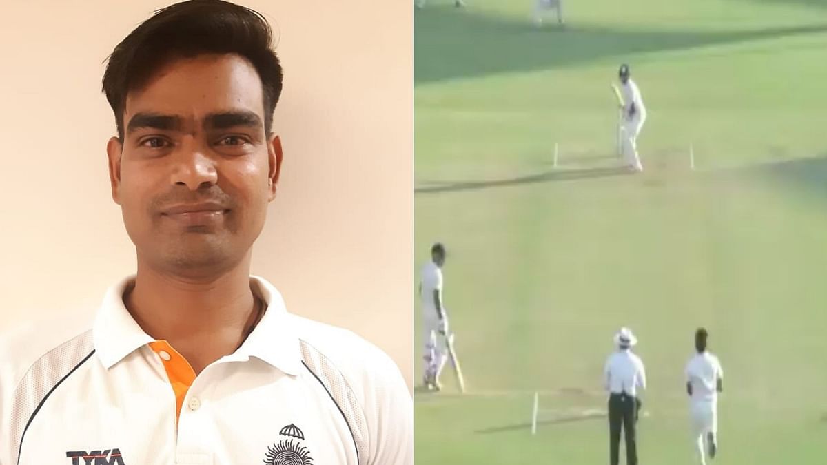 Watch: Ravi Yadav  Creates a Unique Record in First-Class Cricket