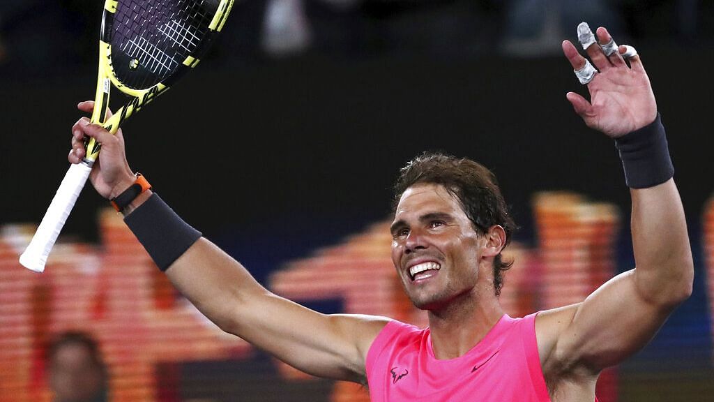  Rafael Nadal beat Argentina’s Federico Delbonis 6-3,7-6(4), 6-1 on Thursday to enter the third round.