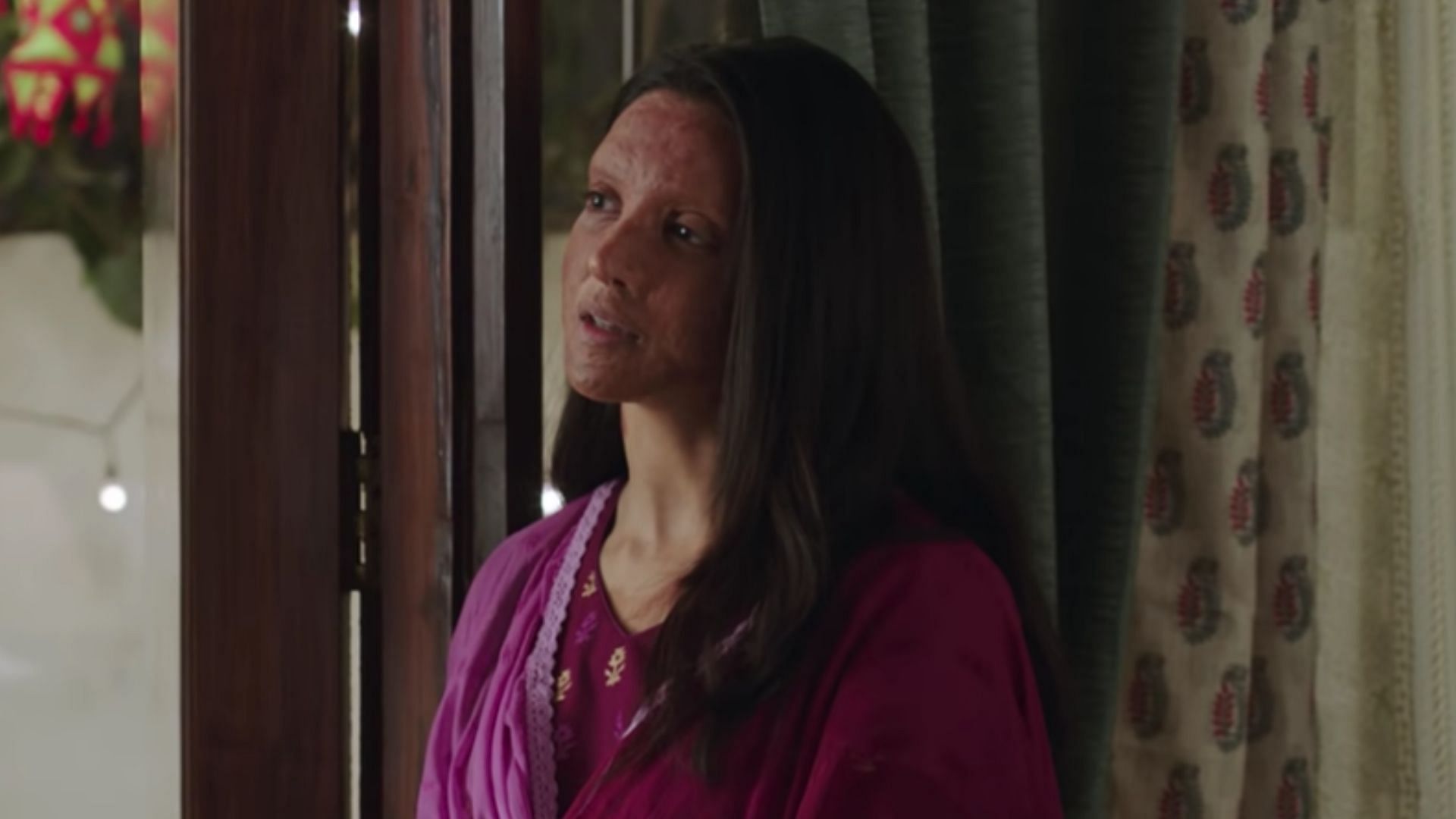 Deepika Padukone as acid attack survivor Malti in <i>Chhapaak</i>.