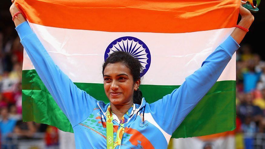 PV Sindhu had won silver at the Rio Olympic Games in 2016.