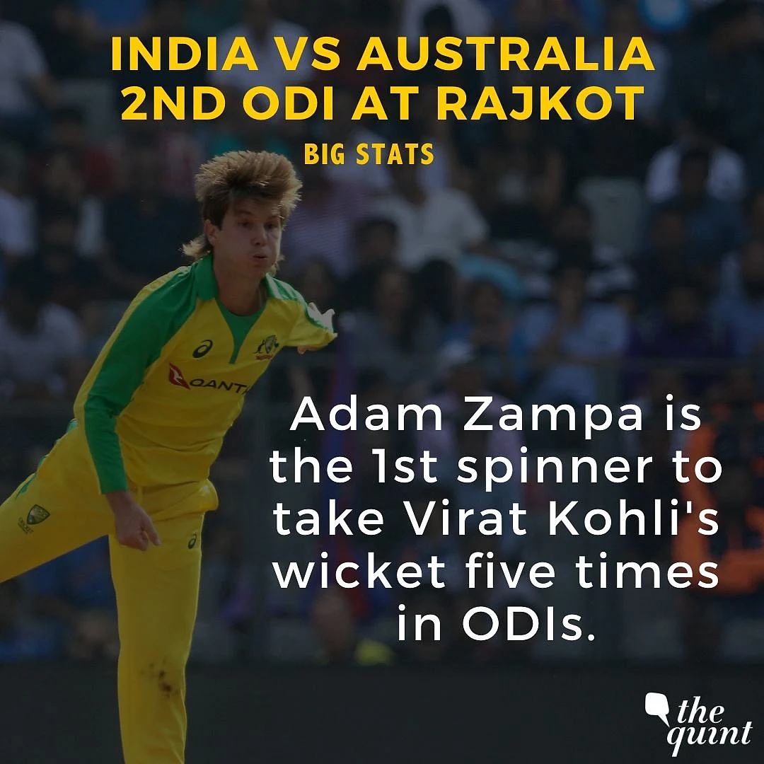 Stats: Records Tumbled as India Beat Australia in the 2nd ODI
