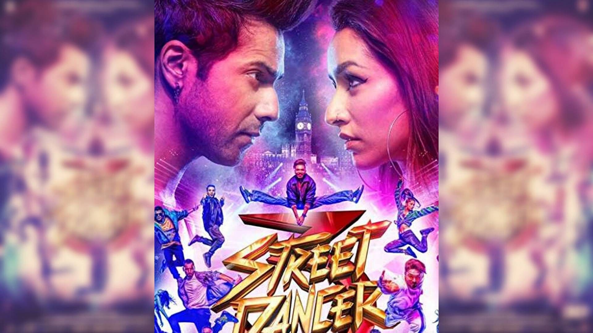 A poster for <i>Street Dancer 3D</i>.