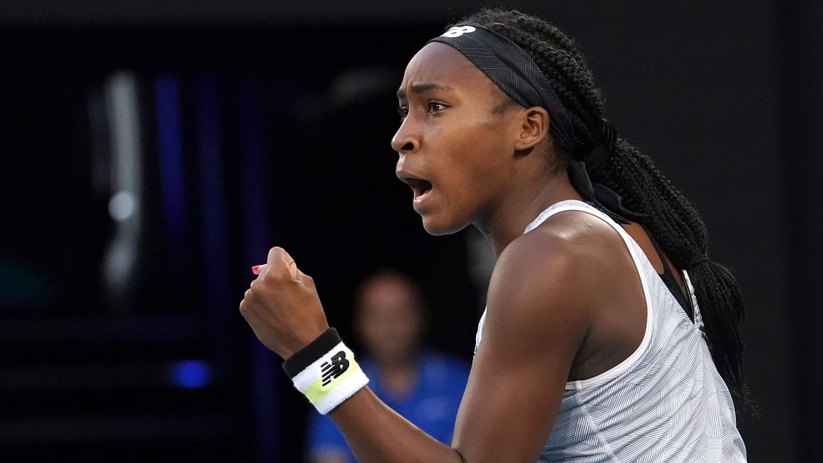 Coco Gauff is the youngest player to beat a defending champion at the Australian Open in the Open era.  