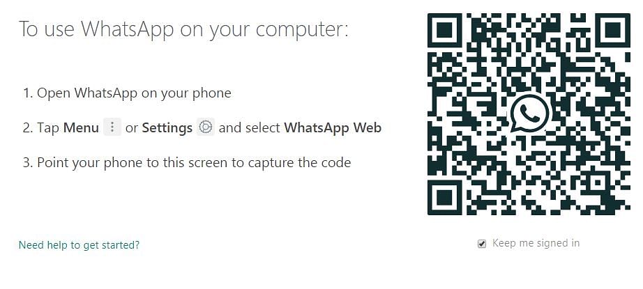 How to access WhatsApp on desktop, laptop, PC and tablet.