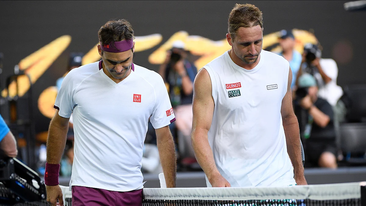 Federer has never lost to a player ranked as low as Sandgren’s 100 since 54th-ranked Arnaud Clement beat him in 2000.