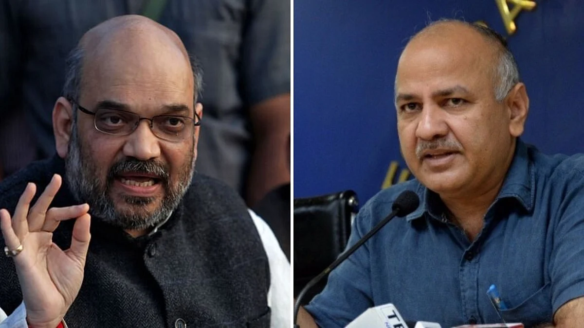 Manish Sisodia Takes on Amit Shah Over Delhi CCTV Cameras