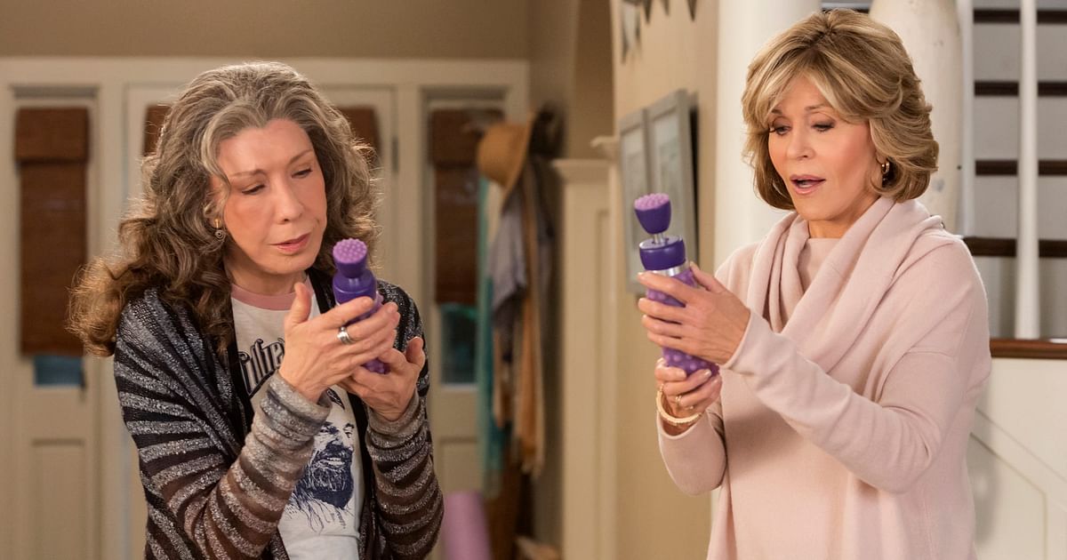 70-year-olds can have a life and‘Grace and Frankie’ shows you that. 