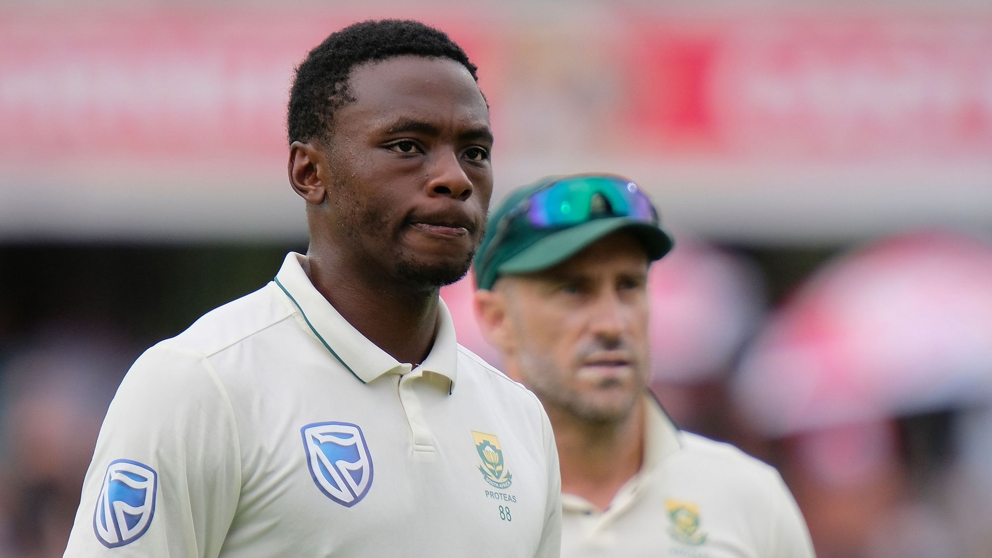  Kagiso Rabada of South Africa will miss one Test match after violating Article 2.5 of the ICC’s code of conduct.