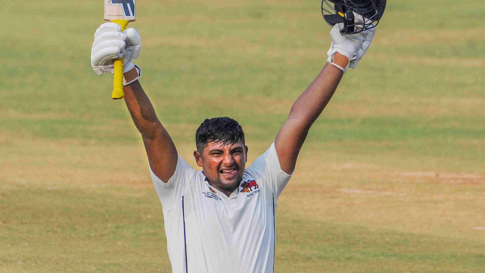 Mumbai Ranji Trophy Mumbais Sarfaraz Khan Continues Dream Run