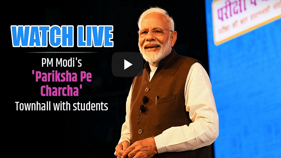 Pariksha Pe Charcha 2020 LIVE Video: PM Modi Pariksha Pe Charcha Live Streaming at Talkatora Stadium in New Delhi at 11 am&nbsp;