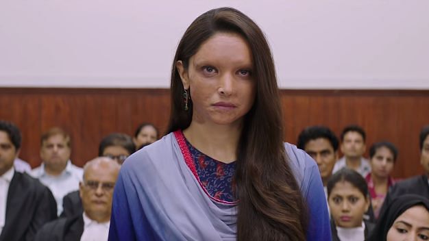 A screenshot from the <i>Chhapaak </i>title track.