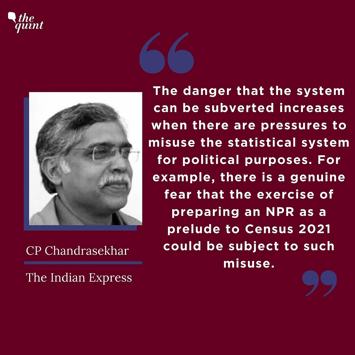 ‘Govt Not Open to Debate’: JNU Prof Who Quit Statistics Panel