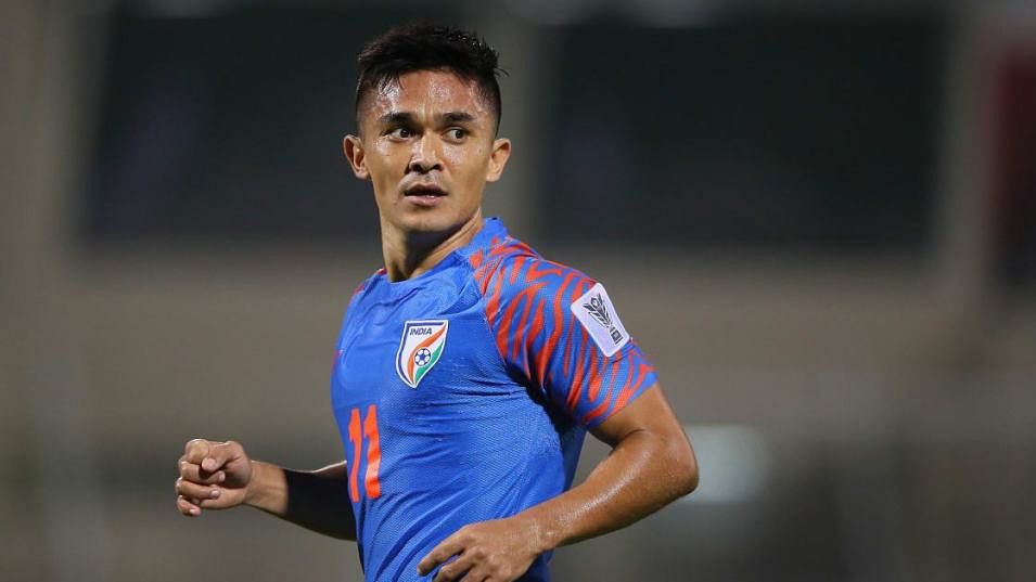 Sunil Chhetri has played 112 games for the national team.