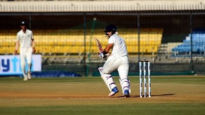 Nitish Rana smashed a heroic unbeaten 68-ball 105 to help Delhi chase down a stiff target of 347 against Vidarbha.