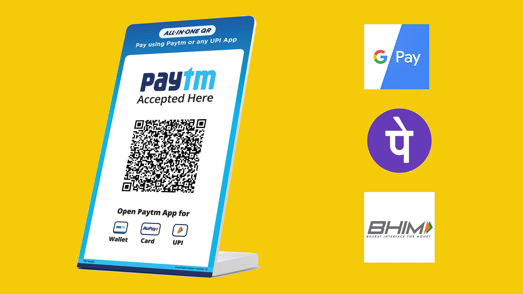Want to pay via other UPI apps? This Paytm QR code will let you do that.
