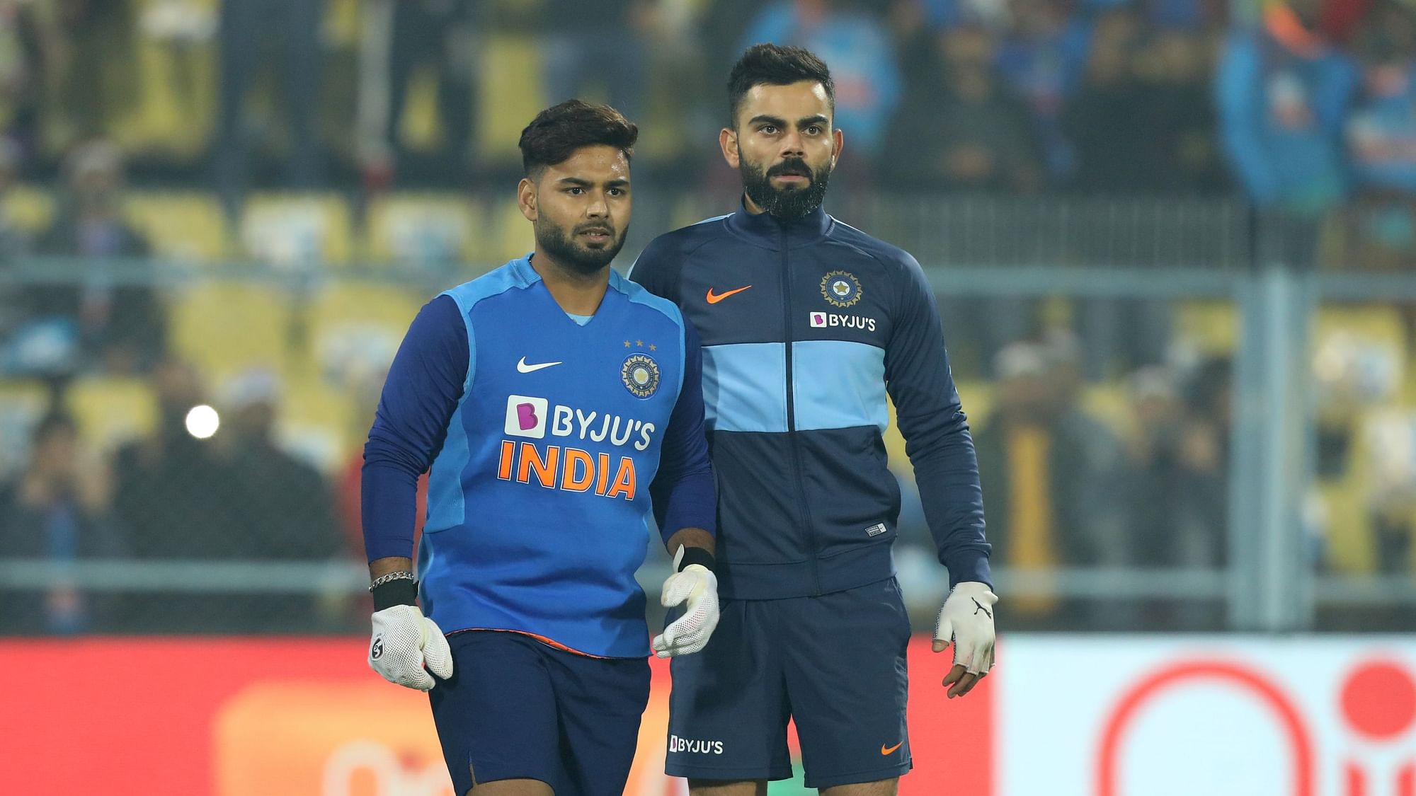 India skipper Virat Kohli (right) recently hailed Rishabh Pant as a match-winner and said the latter needs to be left alone.
